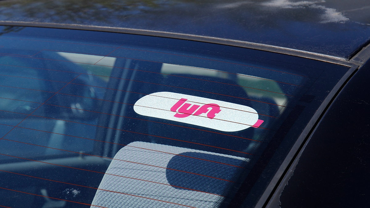 A Lyft vehicle