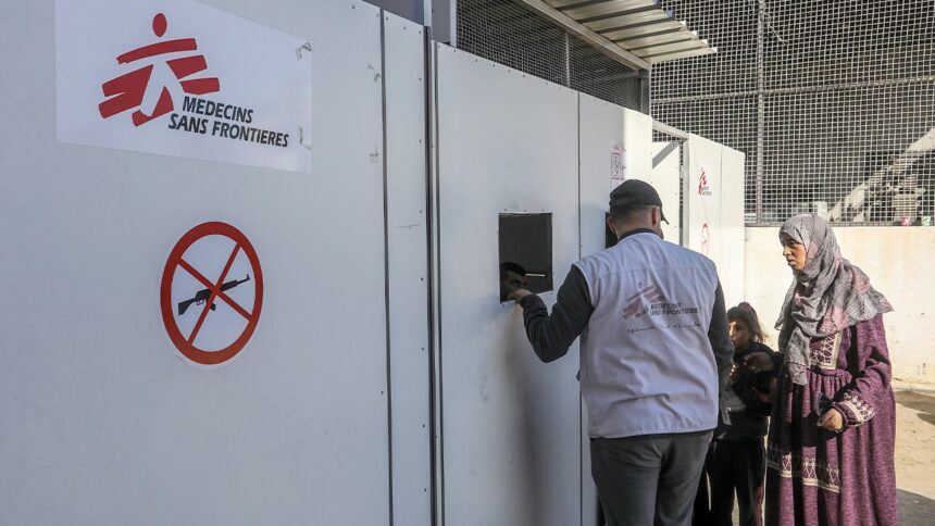 Doctors Without Borders reduces operations at Gaza hospital over security concerns