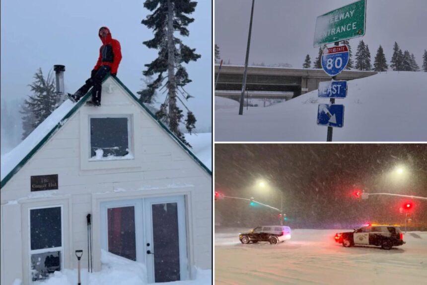 First photo from site of deadly Lake Tahoe avalanche — as rescuer speaks out from snowed in huts