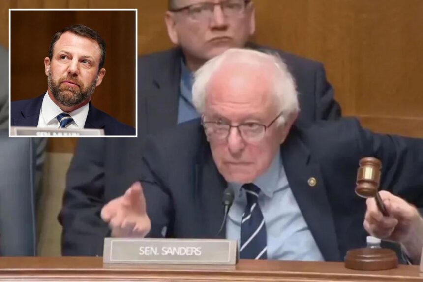 Senators Bernie Sanders and Markwayne Mullin clash in heated Senate hearing exchange: ‘You’re part of the problem’