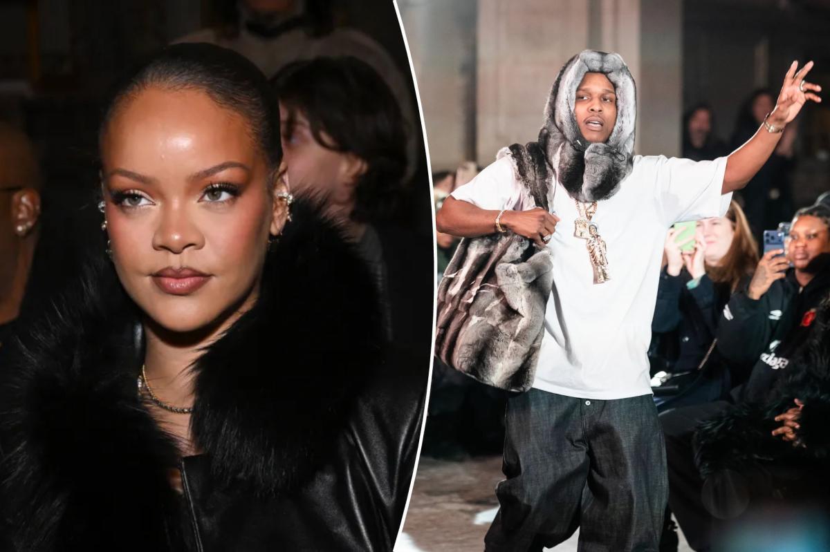 Exclusive | Rihanna ‘proud of her man’ A$AP Rocky’s AWGE show