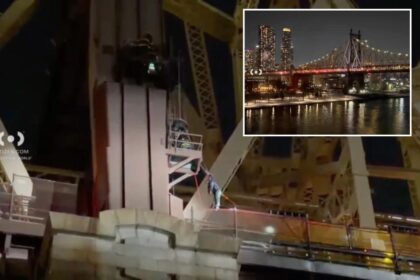 Harrowing photos show rescue of teen who plunged 50 feet on NYC bridge in TikTok stunt gone wrong