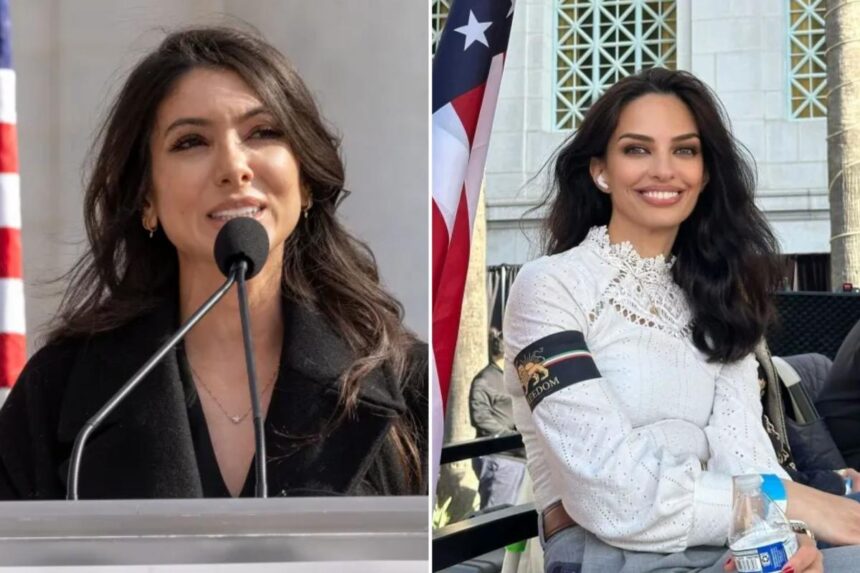 Princess Noor Pahlavi stuns at LA Iran protests: ‘A nation reclaiming itself’
