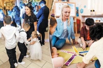 Corralling the kids: Children at the wedding? Hire a specialized nanny service