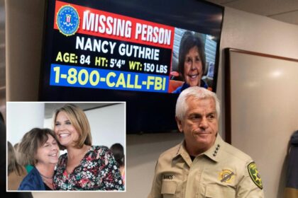 Exclusive | Sheriff Chris Nanos accused of turning Nancy Guthrie case into bungling ego trip — and FBI is desperate to take over