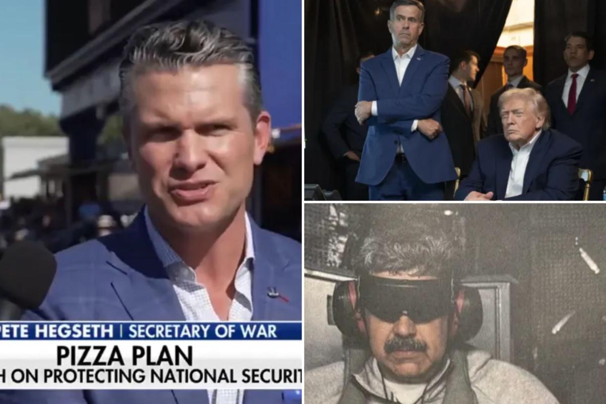 Hegseth jokes he’ll order random pizzas to throw off unorthodox Pentagon tracker