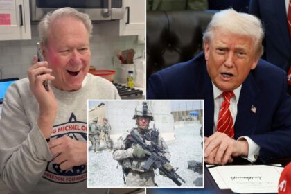 Trump’s emotional call to parents of fallen Staten Island Army hero Michael Ollis to reveal their son will receive Medal of Honor