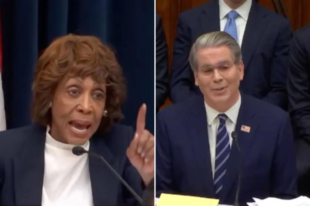 Tempers flare between Dem Rep. Maxine Waters and Scott Bessent over inflation: ‘Can you shut up?’