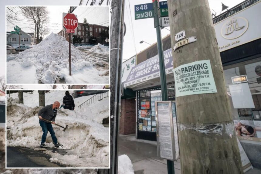SI residents outraged by ‘insensitive’ decision to hold St. Pat’s parade even though many streets are snow clogged