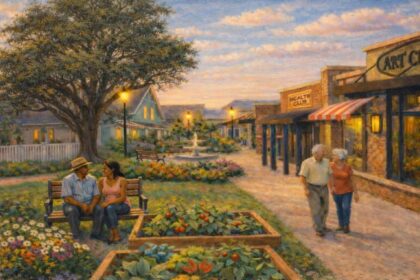  million ‘dementia village’ will include a restaurant, spa and grocery store — and housing for caretakers