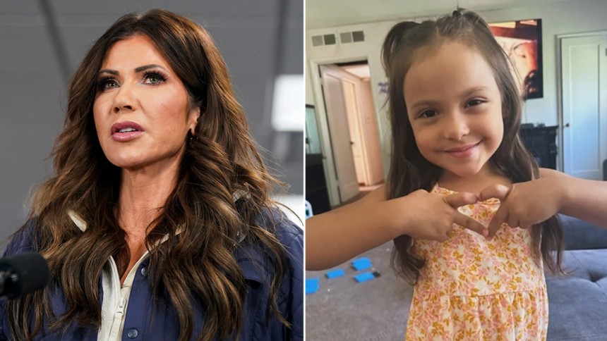 EXCLUSIVE: Noem backs Trump’s ‘Dalilah Law’ after crash leaves young girl unable to walk, talk