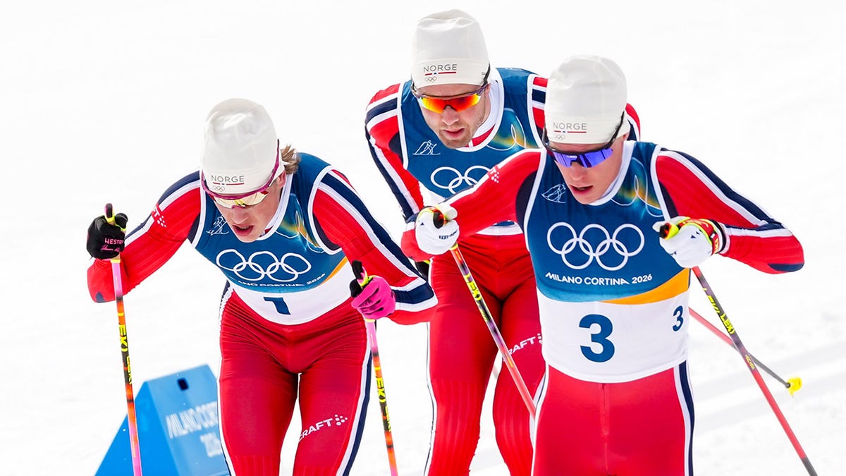 Norway team storms up the hill