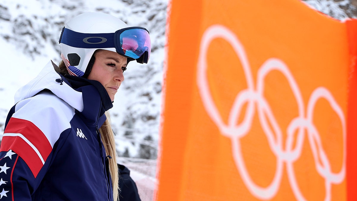 Lindsey Vonn gets into the zone