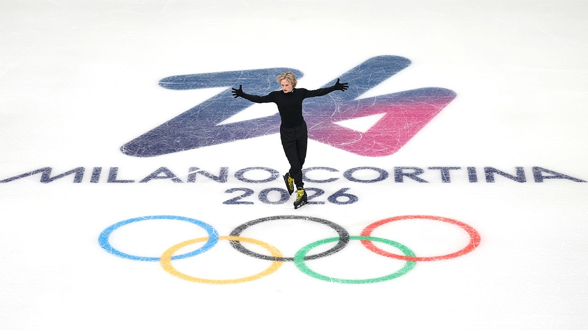 Ilia Malinin trains for the Olympics