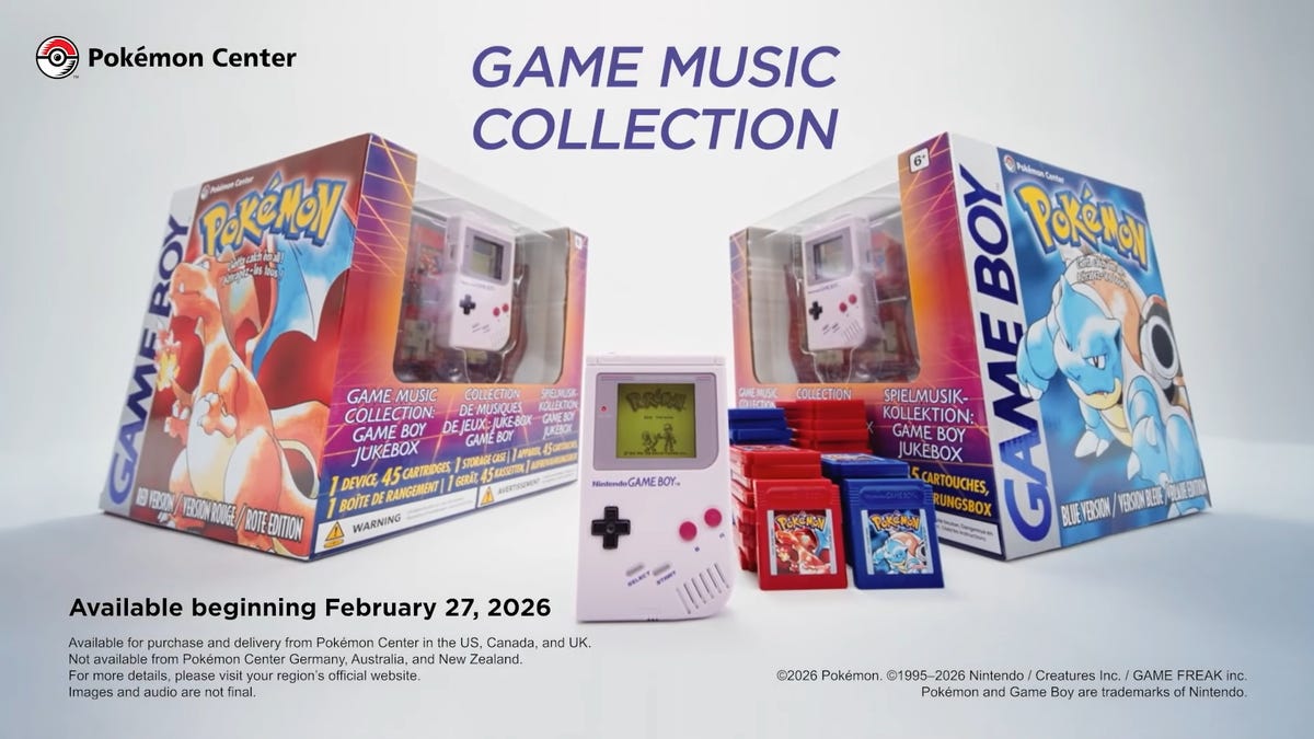 A New Mini Game Boy Collectible That Just Plays Pokemon Music? What a Tease