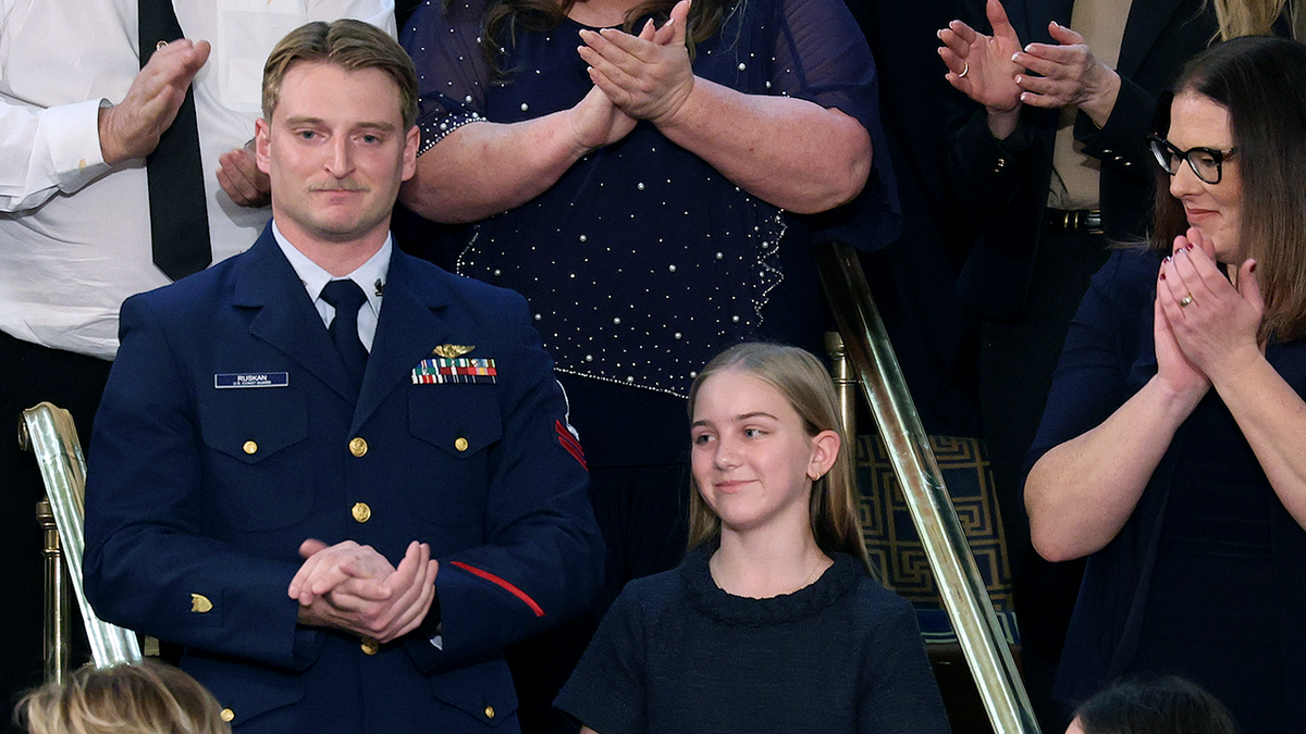 U.S. Coast Guard Petty Officer 3rd Class Scott Ruskan and Milly Cate McClymond