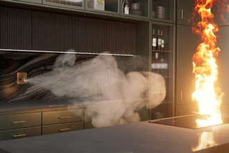 This Smart Fire System Uses Hidden Misters and Thermal Imaging to Protect Your Home