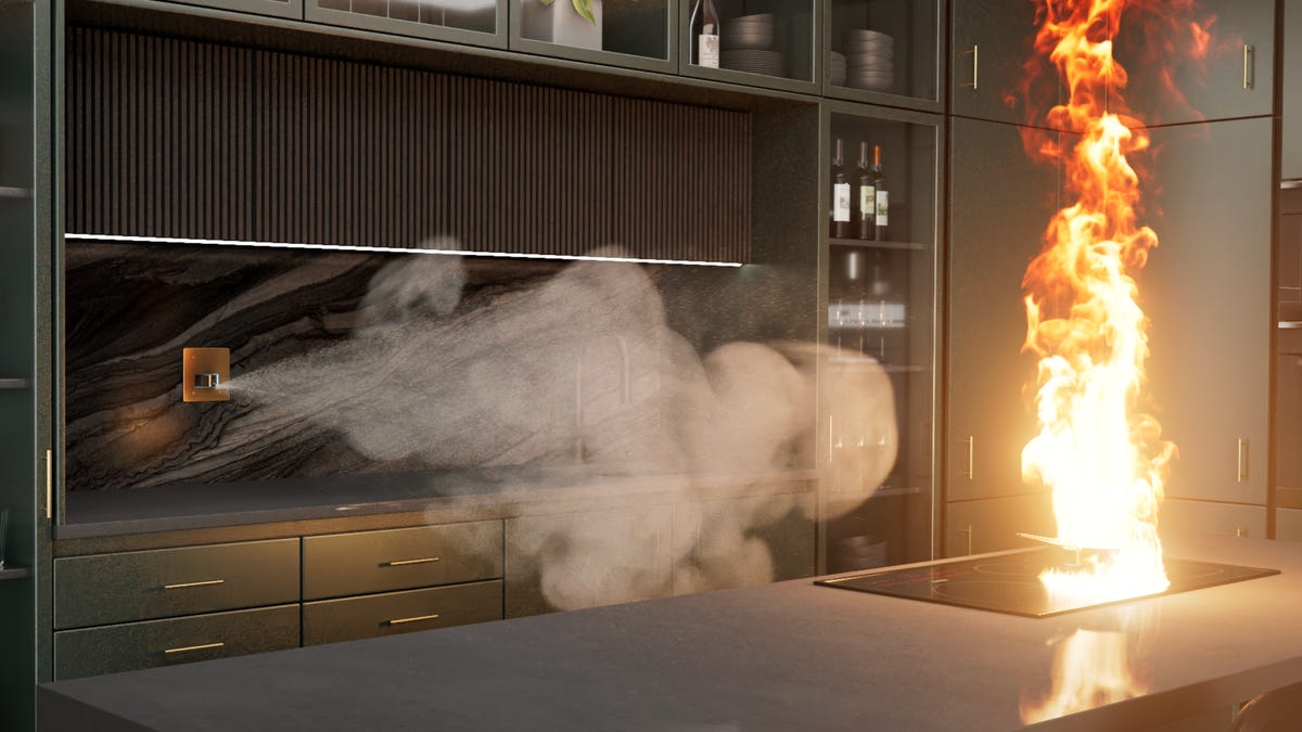 This Smart Fire System Uses Hidden Misters and Thermal Imaging to Protect Your Home