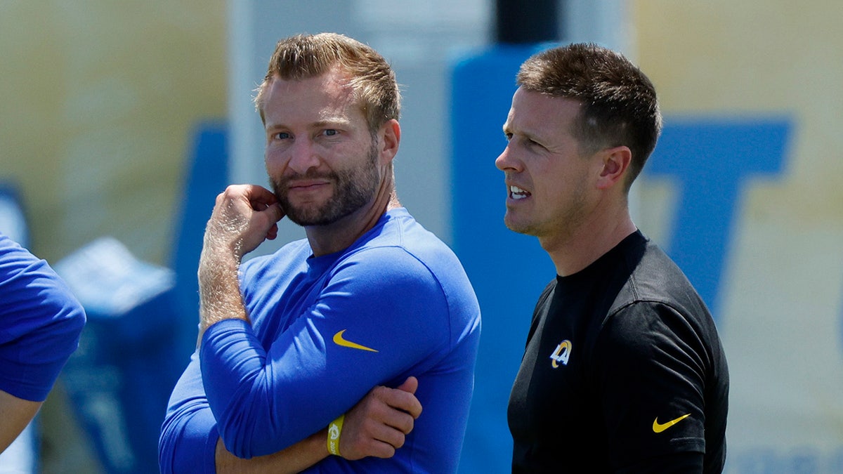 Sean McVay and Mike LaFleur talk
