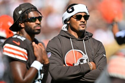 Browns to hold open QB competition between Shedeur Sanders and Deshaun Watson, GM says