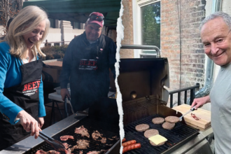 Schumer’s ‘E. coli’ burger photo resurfaces after another Dem’s grilling skills get mocked: ‘What is that?’