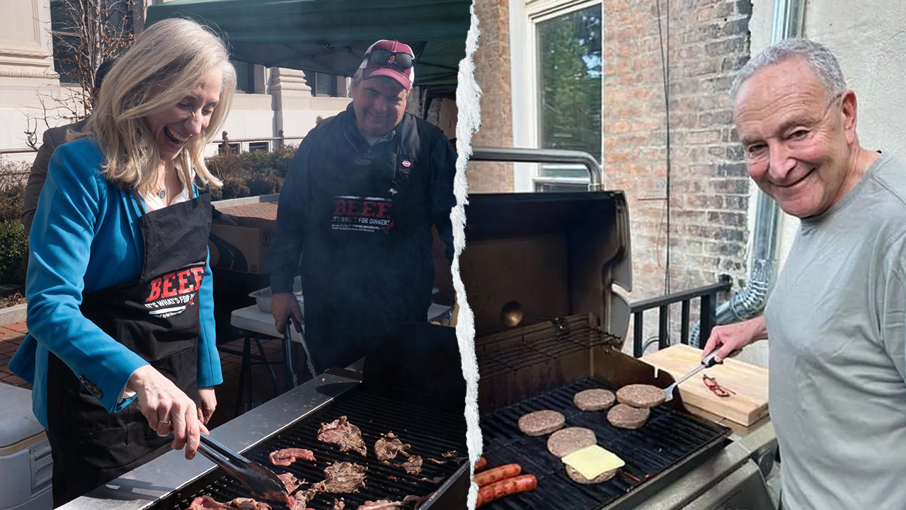 Schumer’s ‘E. coli’ burger photo resurfaces after another Dem’s grilling skills get mocked: ‘What is that?’