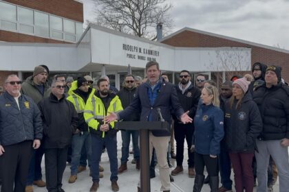 Union leaders, local Dems blast Suffolk County for axing 20-year contract in favor of politically connected firm
