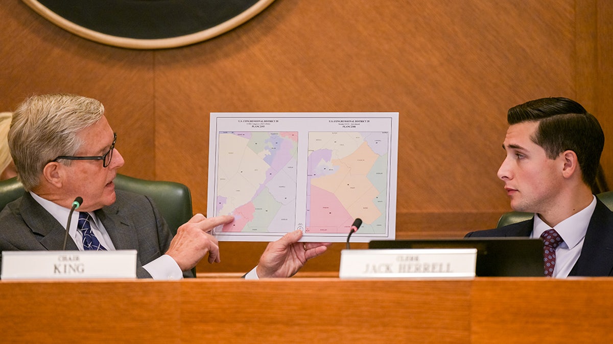 Texas redistricting.