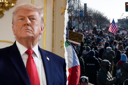 Trump ‘ask us’ doctrine explained as protests rage in far left states