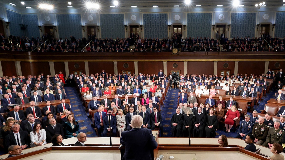 President Donald Trump delivers 2026 State of the Union address