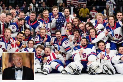 Trump invites gold-winning US men’s Olympic hockey team to State of the Union address, gushes over goalie Connor Hellebuyck in postgame phone call