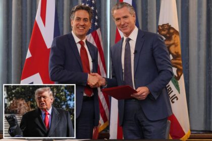 Trump tears into Gavin Newsom as California gov signs clean energy deal with the UK: ‘His state has gone to hell’