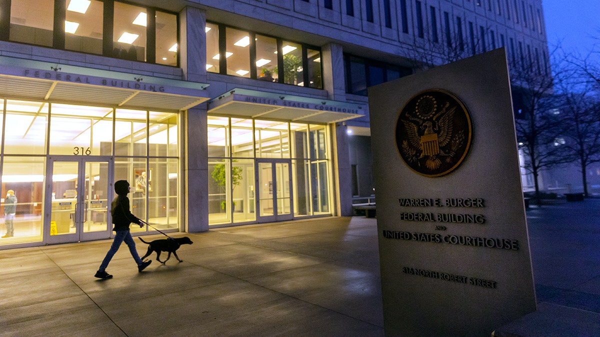 exterior of U.S. District Court in St. Paul