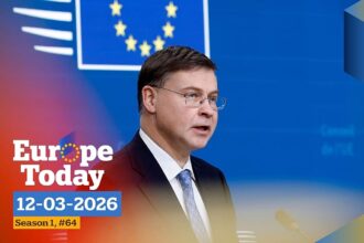 EU Commissioner Dombrovskis weighs in on Iran war and Ukraine