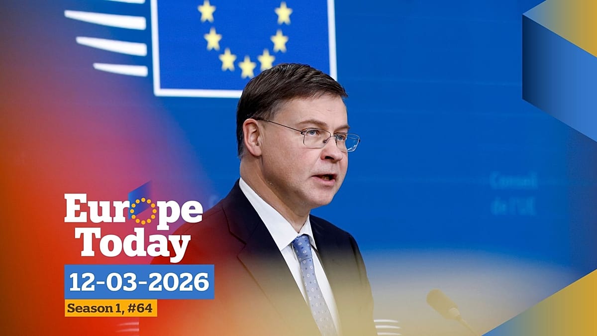 EU Commissioner Dombrovskis weighs in on Iran war and Ukraine