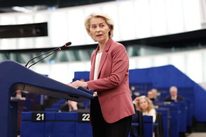 After backlash, von der Leyen stresses support for rules-based order
