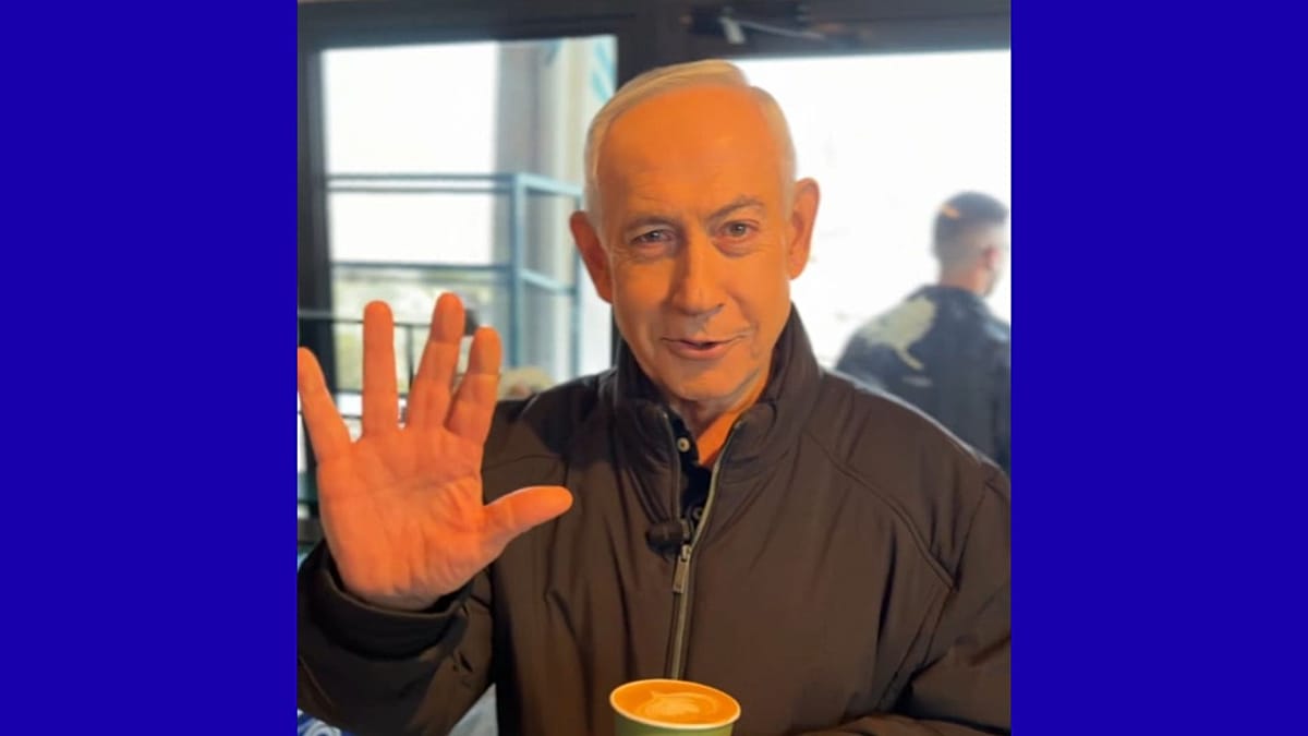 Netanyahu denies death rumours in video falsely branded AI