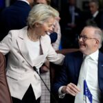 Von der Leyen to visit Australia as trade deal nears finish line