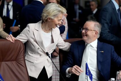 Von der Leyen to visit Australia as trade deal nears finish line