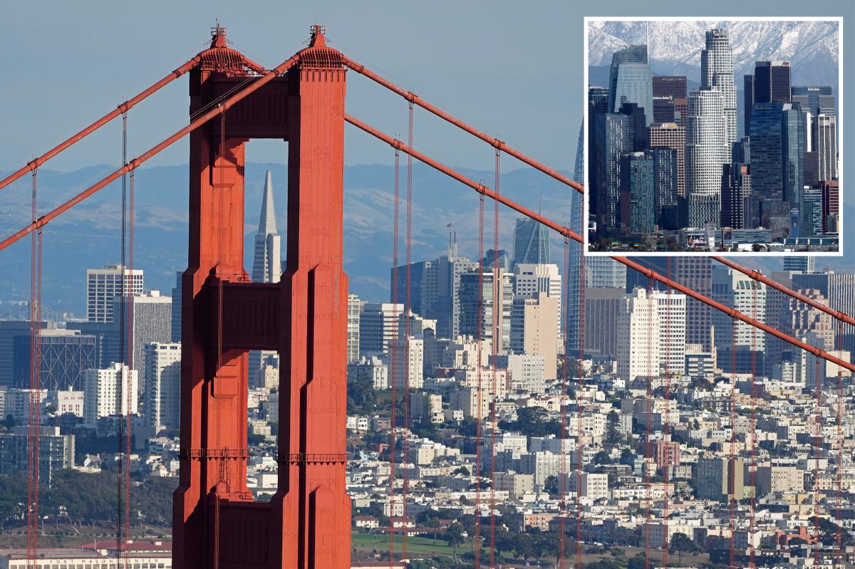 California’s hardest-working — and laziest — cities revealed in new ranking