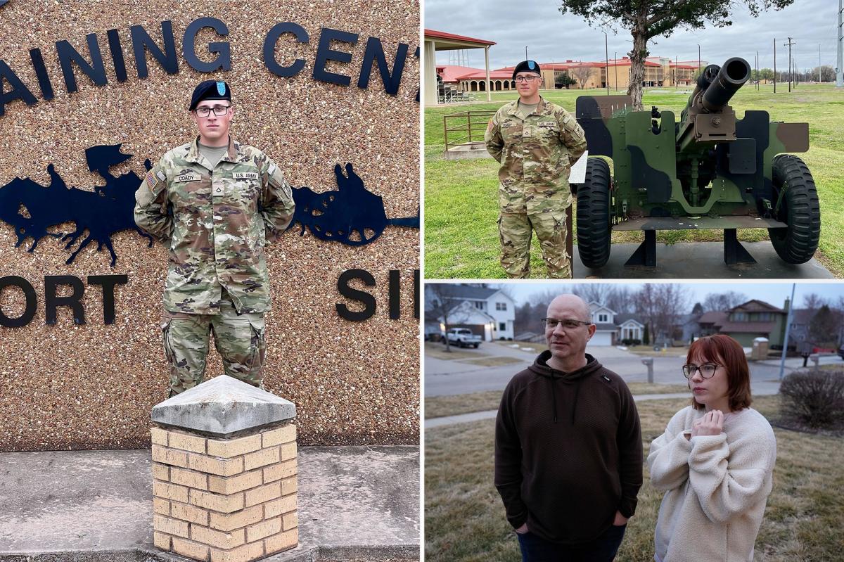 US soldier Declan Coady, 20, told family ‘I’m good’ moments before being killed by Iranian drone strike in Kuwait