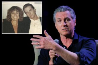 Gavin Newsom’s shares disturbing details about his grandfather holding gun to his mom’s head in bizarre segue: ‘Explains who I am today’