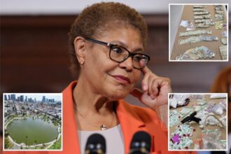 ‘Lying’ LA Mayor Karen Bass accused of gaslighting to ‘protect’ gangbangers after FBI MacArthur Park raid