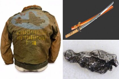 Samurai swords, a WWII jacket and meteorite among the craziest items left in unclaimed luggage in 2025