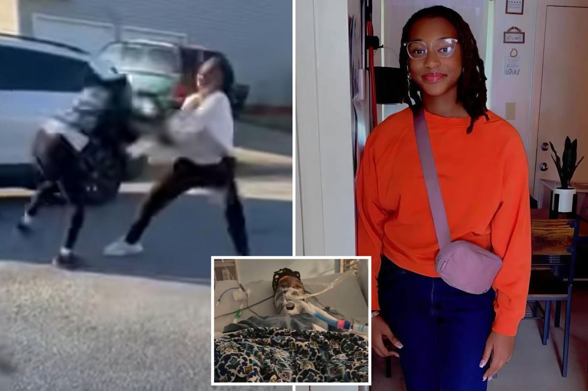 Girl, 12, dies after savage fight with fellow student at school bus stop: ‘Oh my God, Jada!’