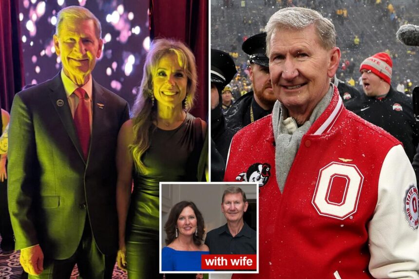 Disgraced Ohio State president boasted he was ‘frequent flyer’ on podcast hosted by ‘woman he had inappropriate relationship with’