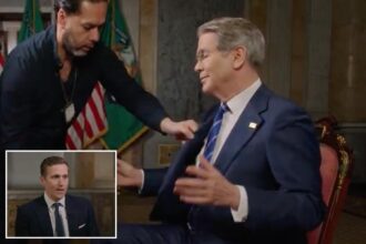 Dramatic moment Scott Bessent is yanked from interview for urgent talks in situation room: ‘The president wants you right away’