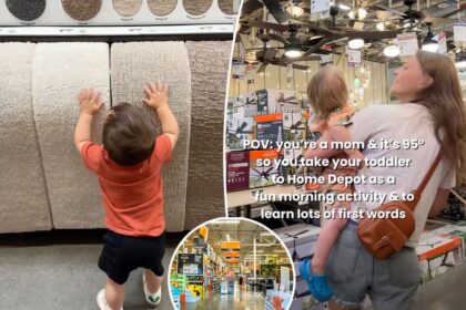 Moms of toddlers are beating burnout at an unlikely spot — Home Depot: ‘It’s the world’s biggest busy board’