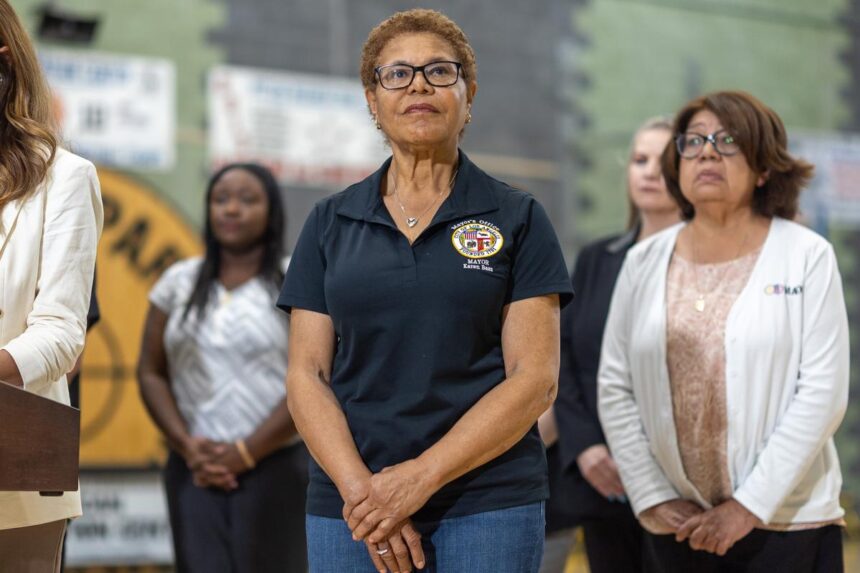 Karen Bass in trouble after ‘downright devastating’ new poll ahead of LA mayoral primary