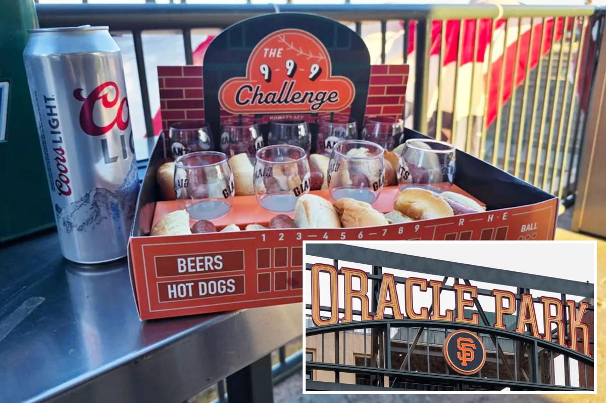 SF Giants’ 9-beer, 9-hot dog challenge exposed as  fraud
